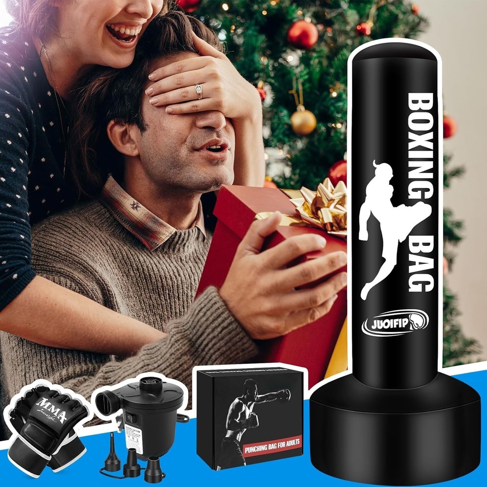 Heavy Punching Bag with Widened Base