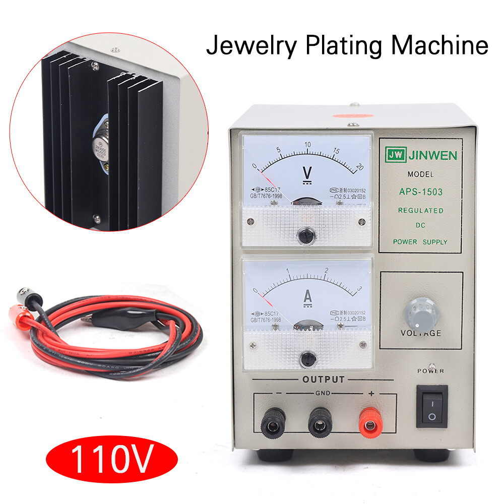Plating Machine Gold Silver Electroplating kit Plater Jewelry Processing Tool!