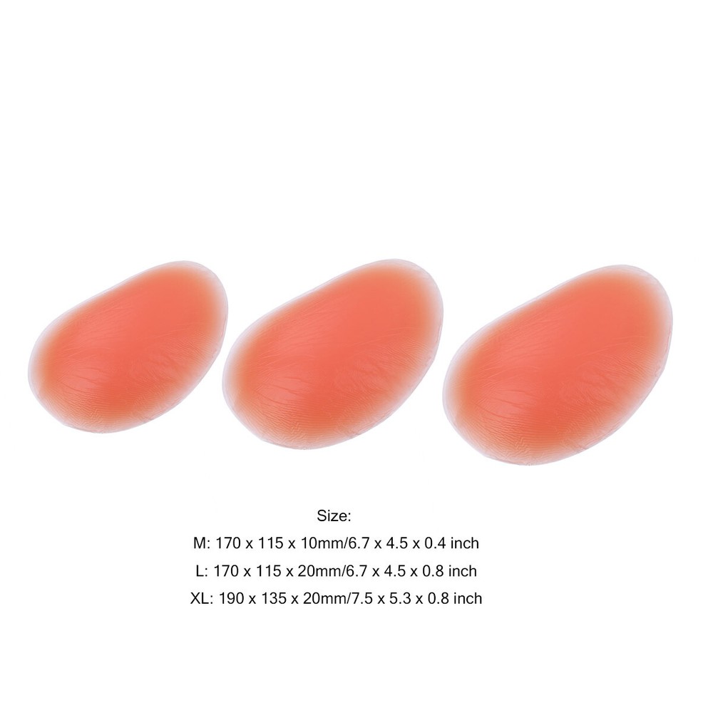 US Pair Silicone Butt Lifter Pads Buttocks Hip Enhancer Inserts Enhancer Booster