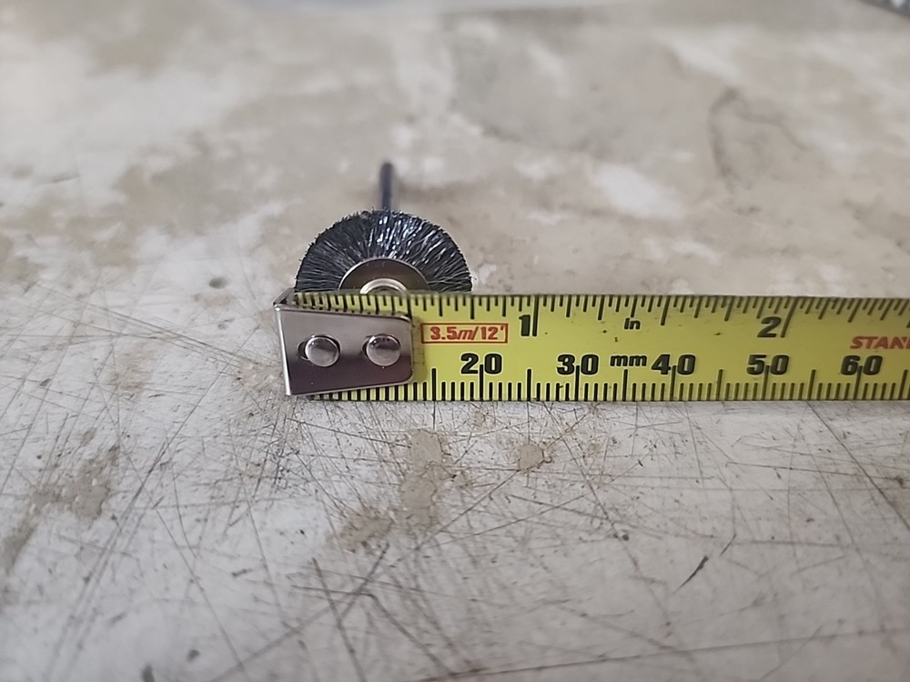 Mini Circular Wire Brush 1/8" Shank