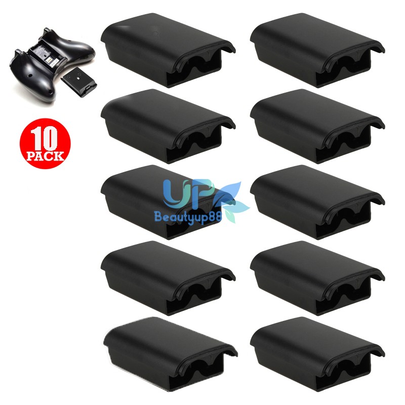 10pcs AA Battery Back Cover Case Shell Pack For Xbox 360 Wireless Controller