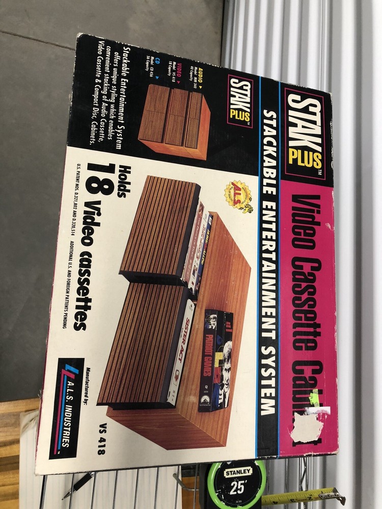 stak plus vhs holder