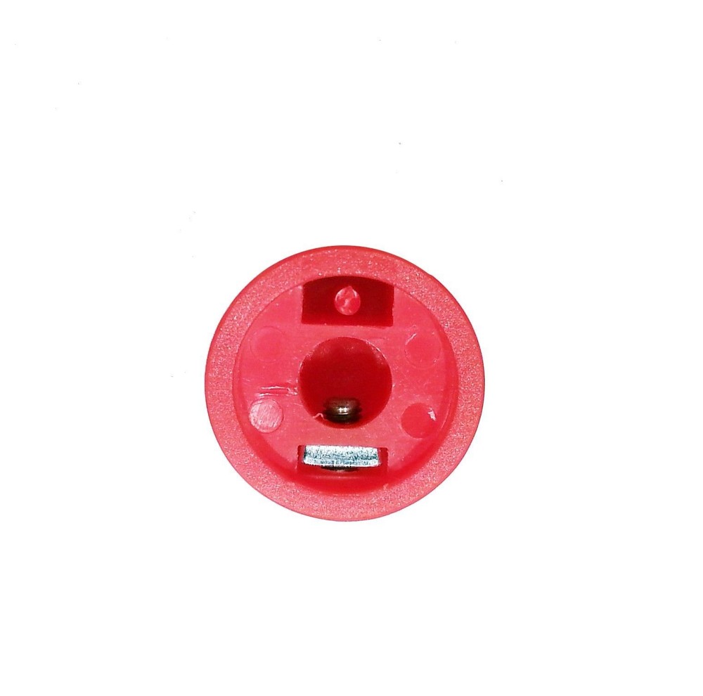 Red Pointer Knobs with Set Screws 1/4" for DIY Effects Pedal Projects - Set of 3