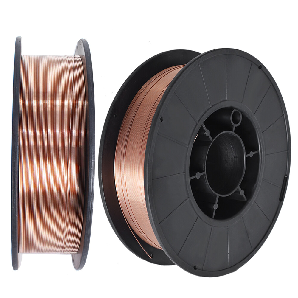 2Pcs 11-lbs Roll ER70S-6 .030" (0.8mm) Mild Steel MIG Welding Wire