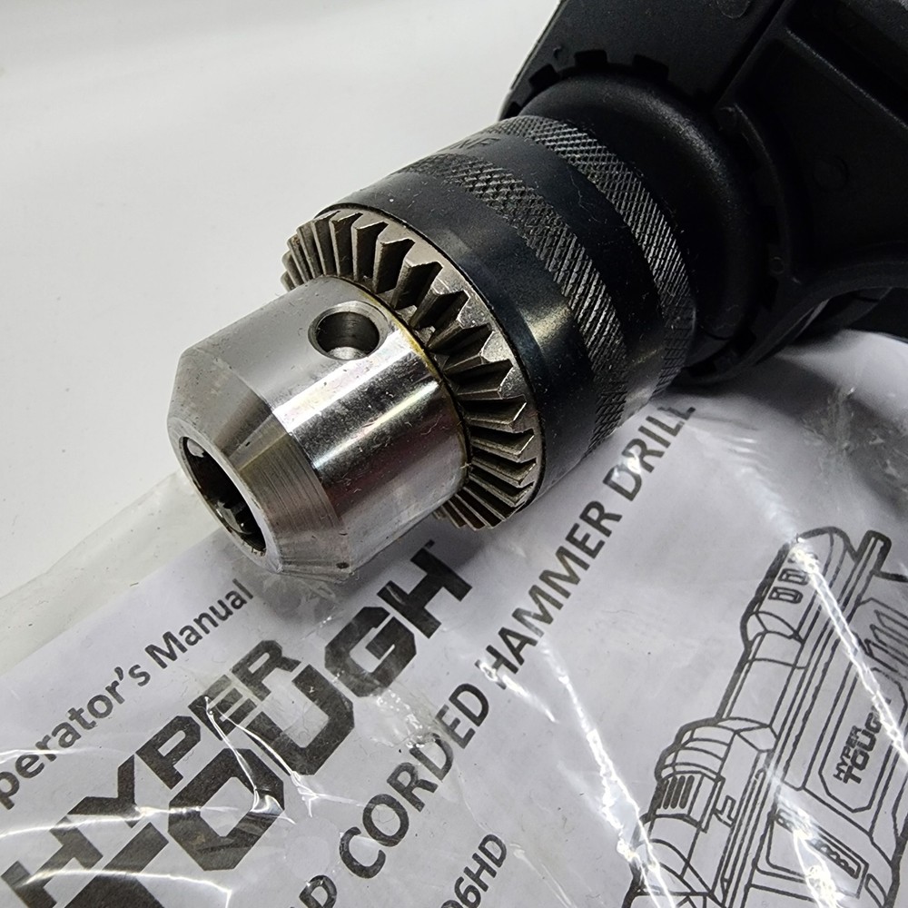 Hyper Tough 6-Amp Hammer Drill Variable Speeds