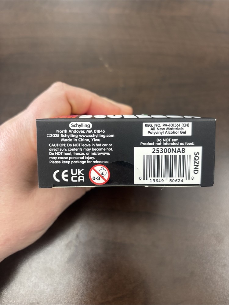 Nee Doh Squeezza Pizza Slice Soft Doh Squish Peelable Cheese YELLOW - fast ship!