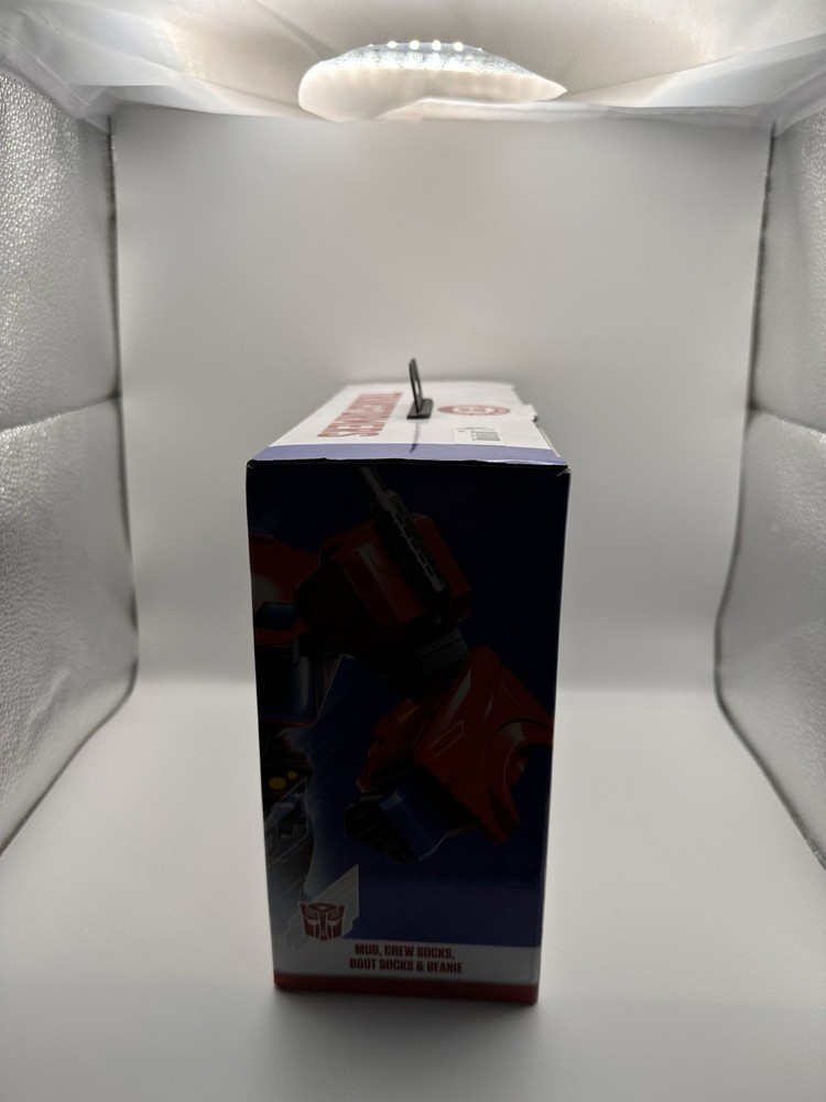 Transformers Men’s Holiday Gift Bundle Socks Beanie Mug