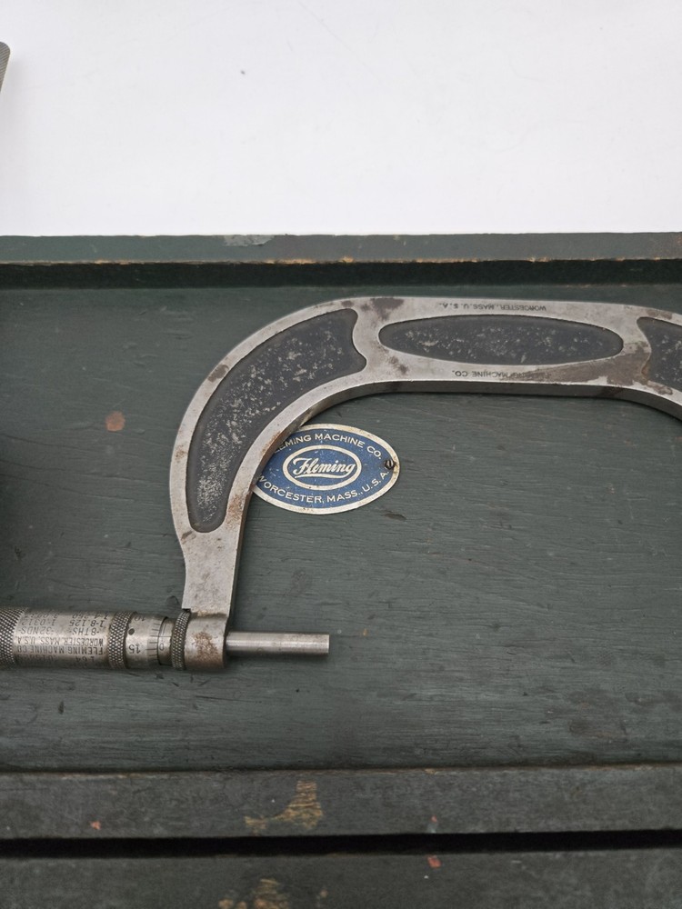 Fleming Mfg Micrometer Set In Box Plus