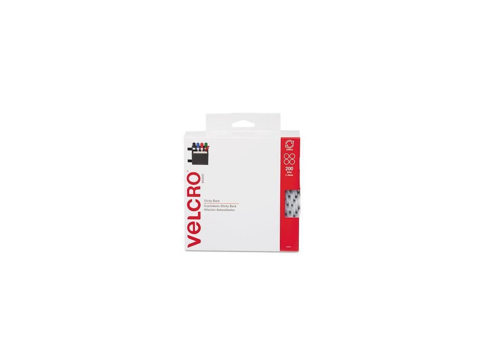Velcro Brand Adhesive,Hook and Loop,Wh 91824
