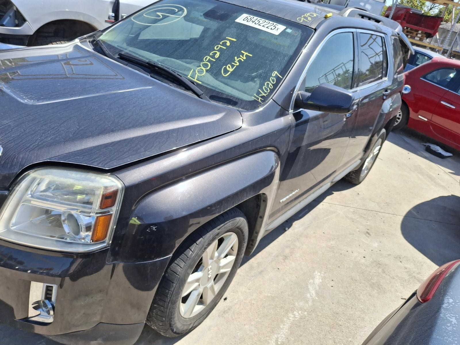 Used Rear Right Door Assembly Rear Side fits: 2013 Gmc Terrain w/privacy tint gl