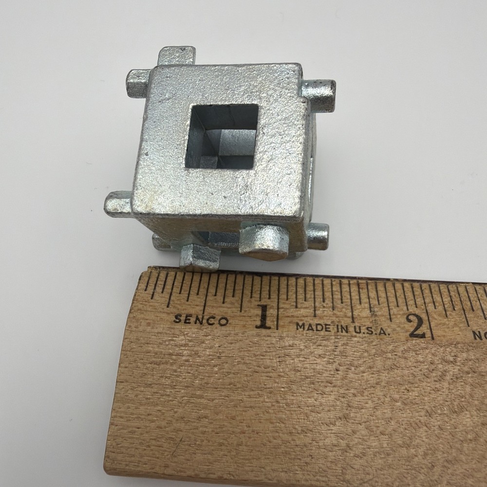 Disc Brake Caliper Piston Rewind Cube Square Tool for Rear E-Brake Multi Fit