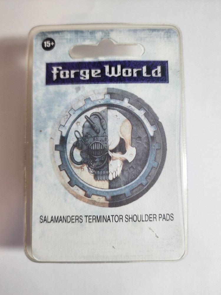 Warhammer Forgeworld Salamanders Terminator Shoulder Pads