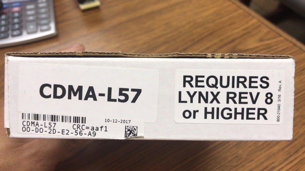 New Honeywell CDMA-L57 Lynx Touch Communication Module CDMA Communicator