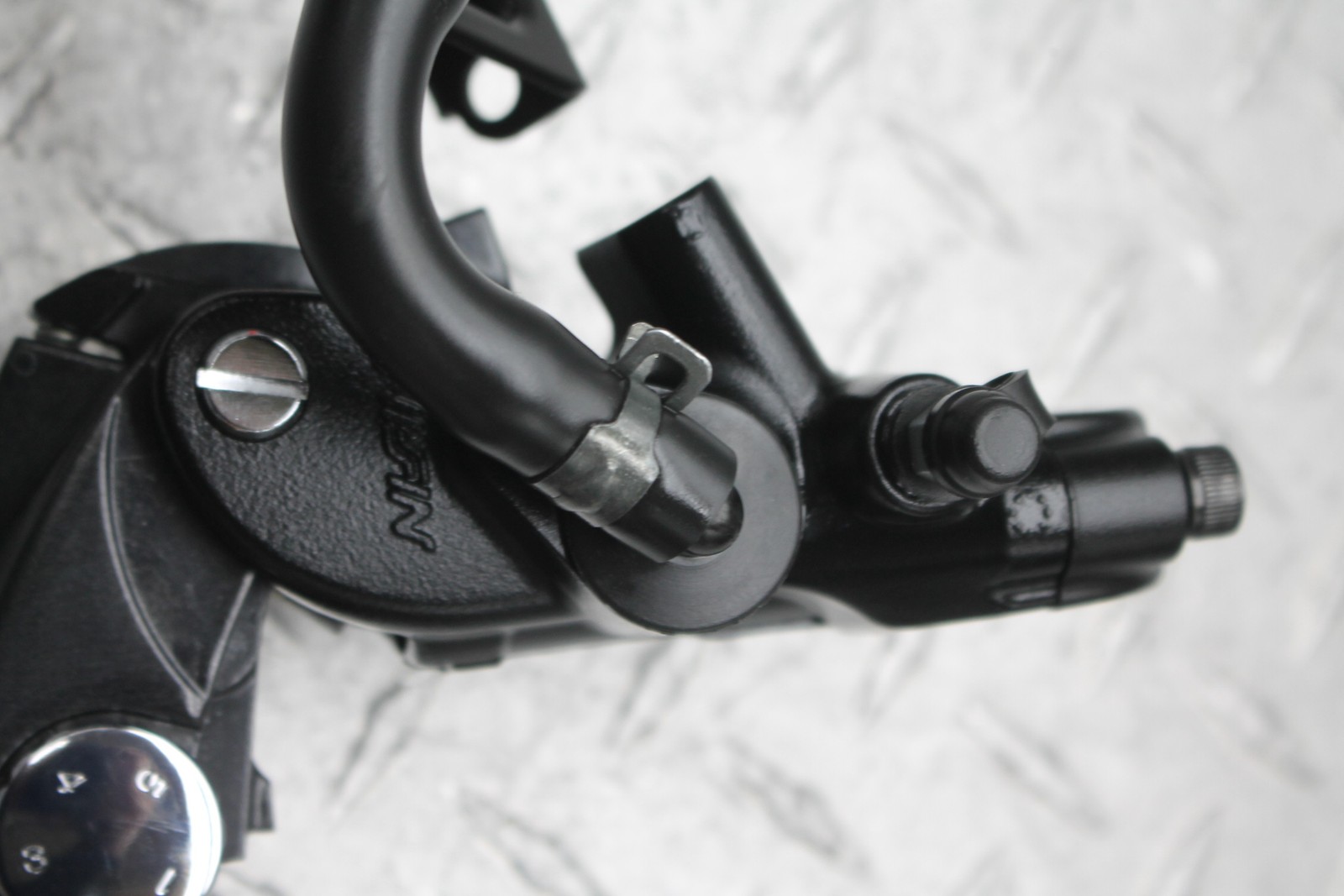 2009 KAWASAKI NINJA ZX14 ZX1400C HYDRAULIC CLUTCH MASTER CYLINDER W/ LEVER