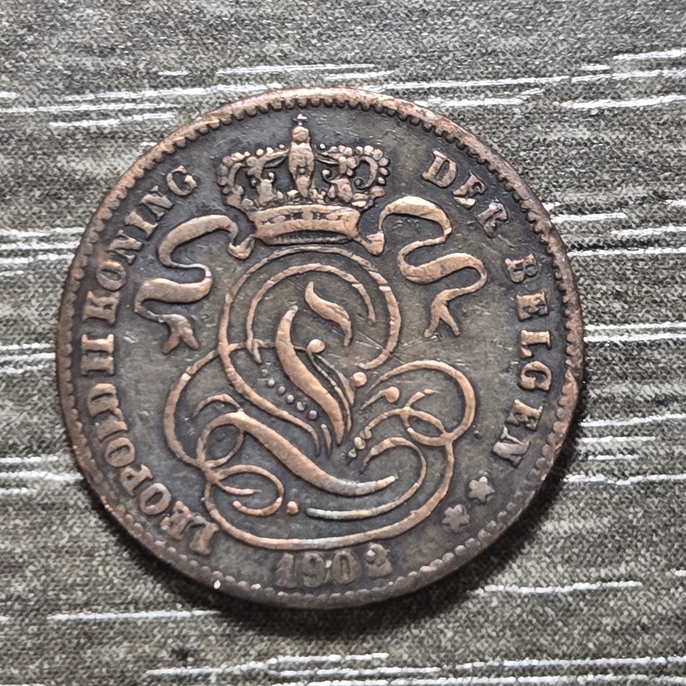 1902 Belgium 1 Centime