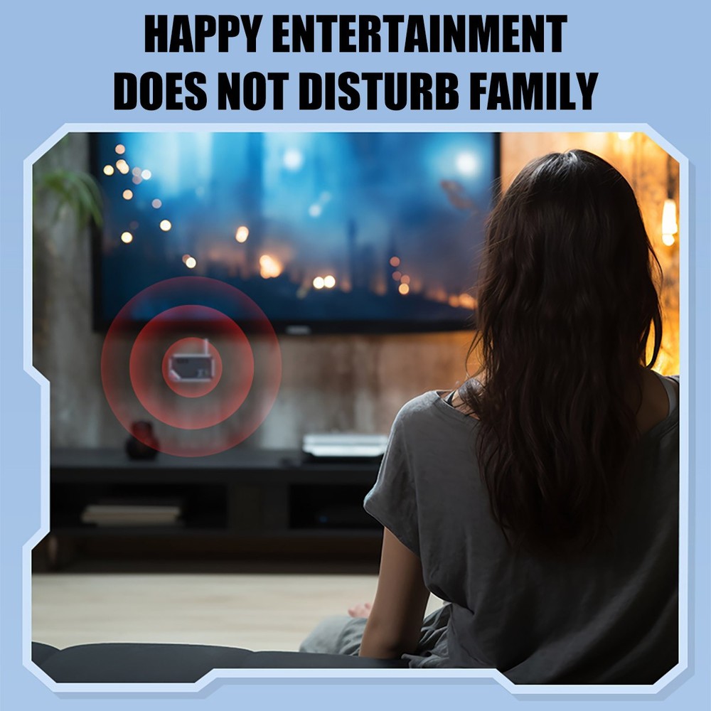 2 in 1 Wireless Bluetooth 5.3 Transmitter Receiver Adapter Audio 3.5mm Jack Aux-