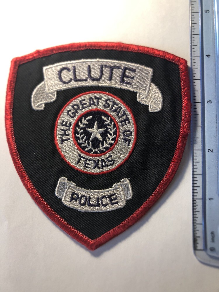 Clute Texas Police Patch