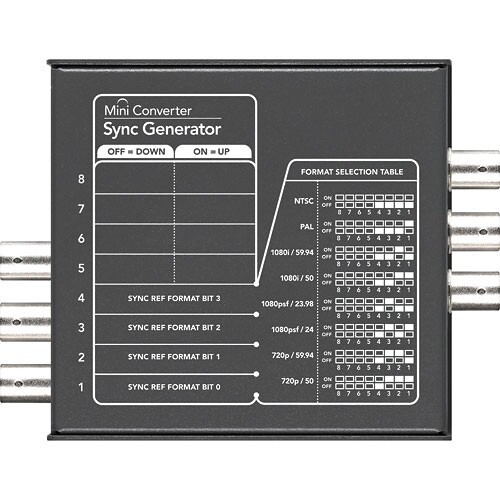 Blackmagic Design Mini Converter Sync Generator with 6 Outputs #CONVMSYNC