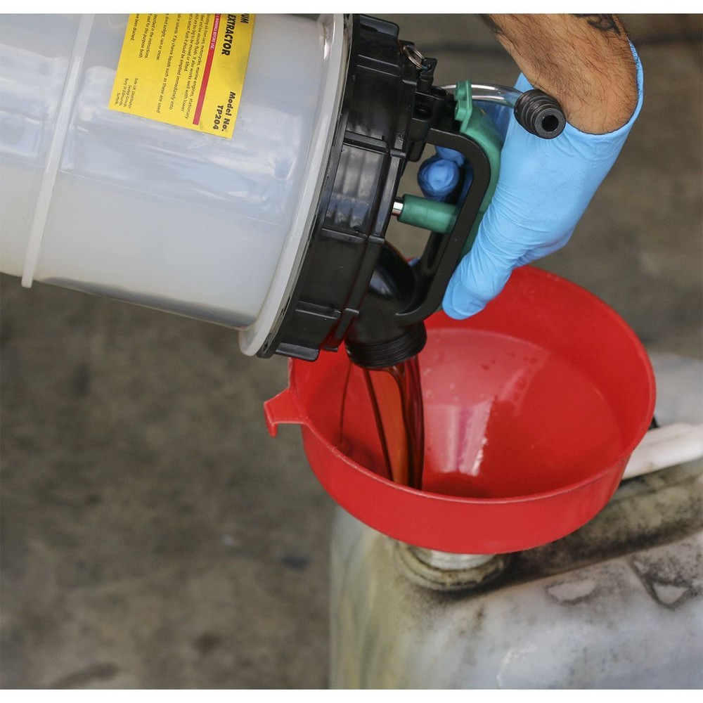 Sealey Vacuum Fuel/Fluid Extractor 8L Garage