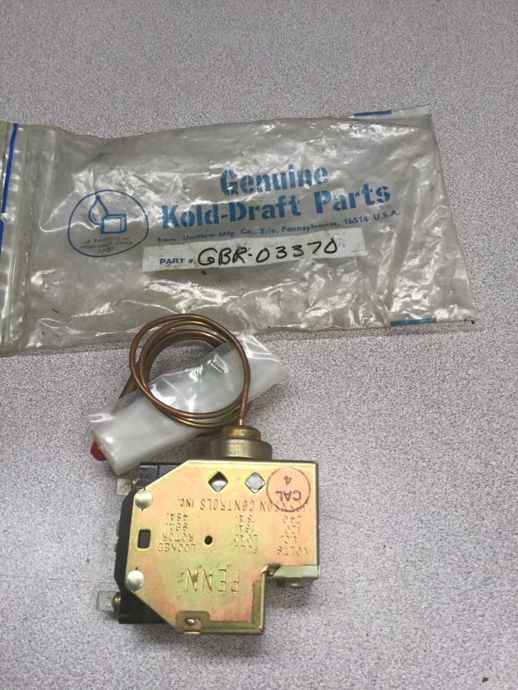 Kold -Draft Ice Unit Low Pressure Control GBR-03370