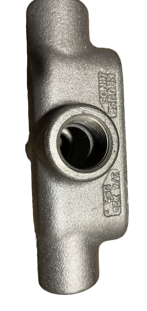 Crouse-Hinds X28 3/4” X Conduit Fitting
