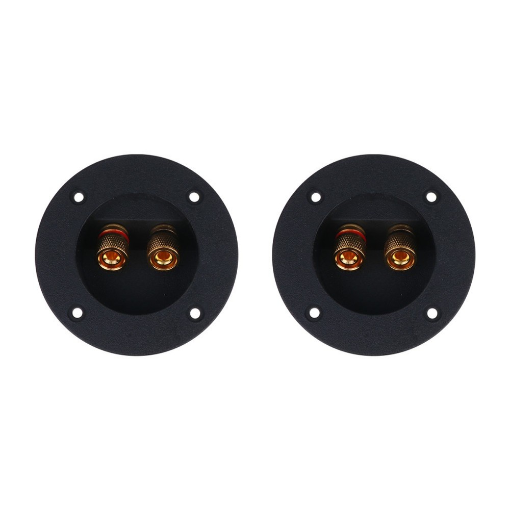 2Way Speaker Terminal Cup Connectors for Audio Setup