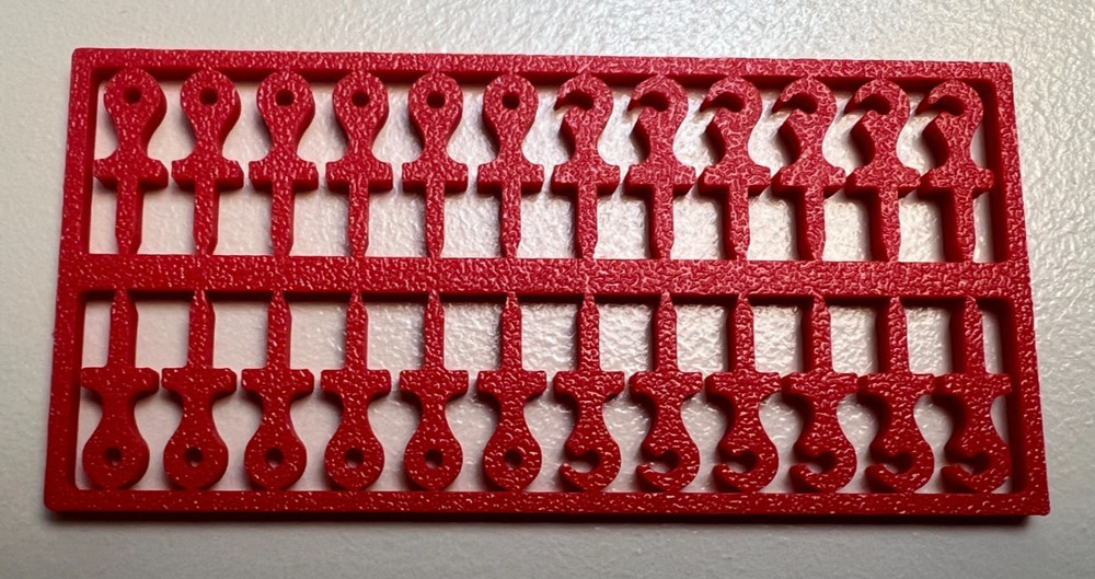 RC Foam Plane Pushrod Guides
