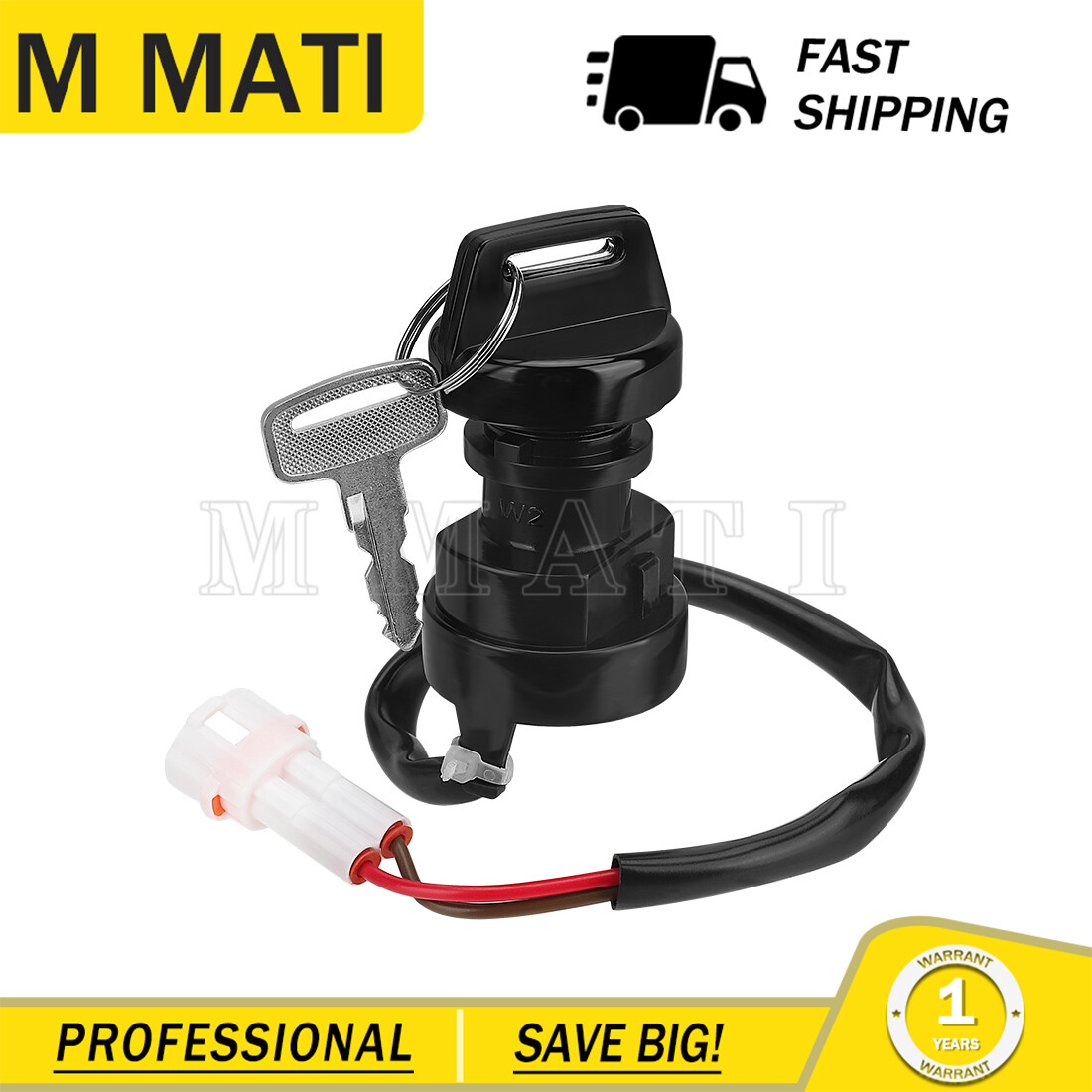 5LP-82510-00-00 Ignition Key Switch for Yamaha Bruin 350 YFM350 2004 2005 2006