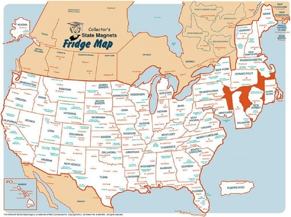 State Magnet Static Collectors Map
