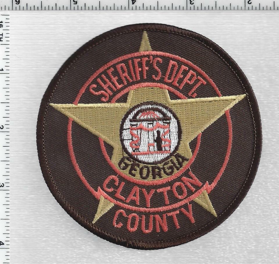 Clayton County Sheriff's Dept. (Georgia) 3rd Issue Shoulder Patch