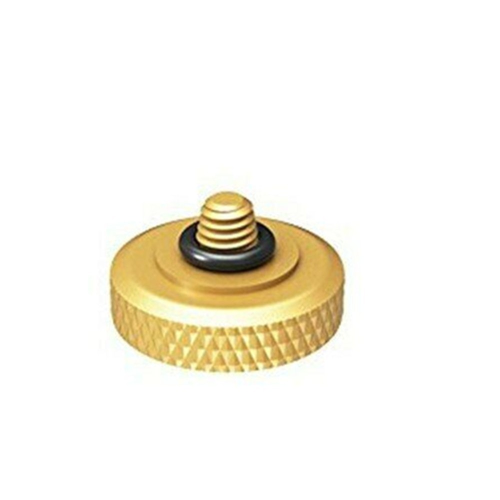 Brass Concave Shutter Release Button Rubber Ring For Olympus For Leica For Canon