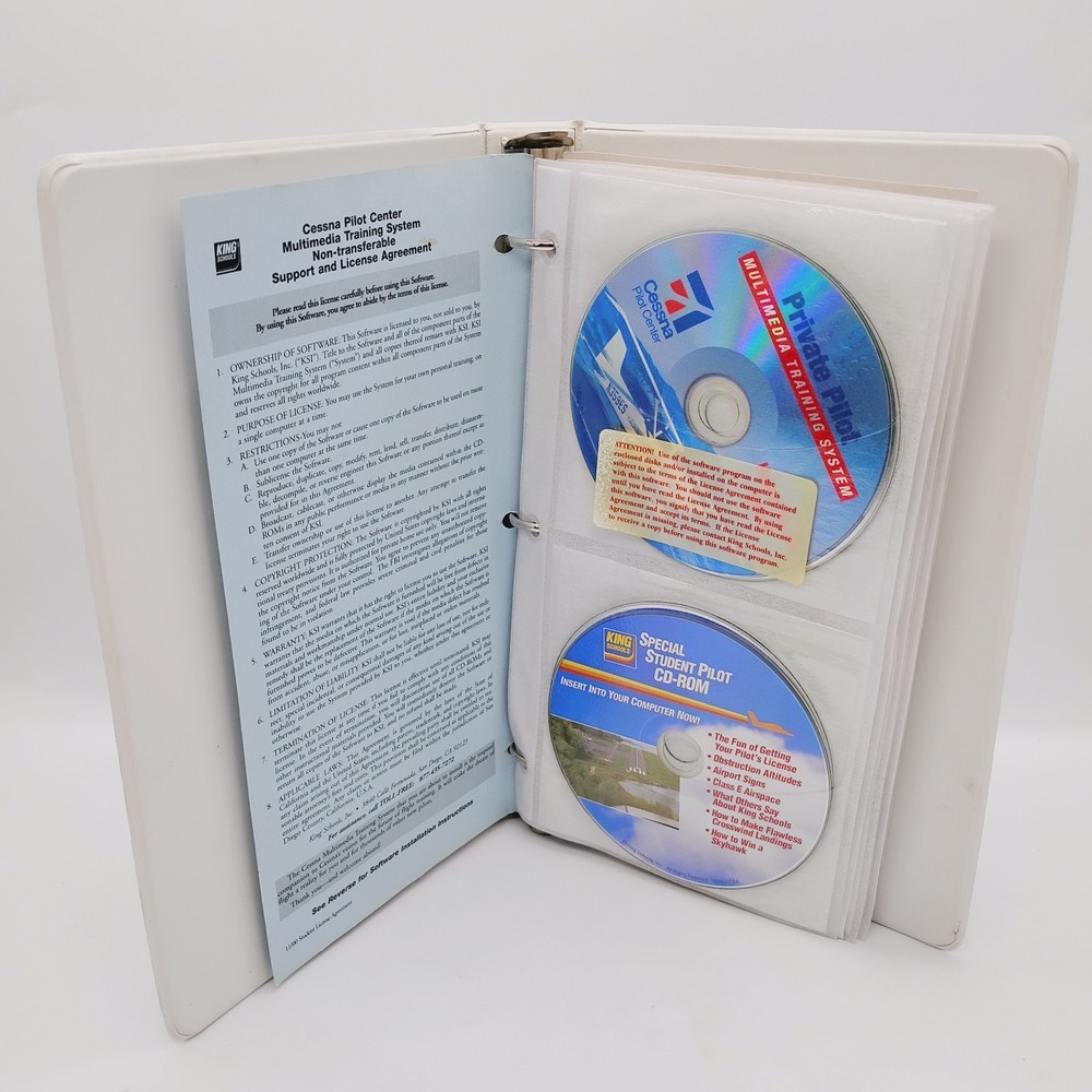Cessna Private Pilot Cleared For Take Off Multimedia Training 29 Discs