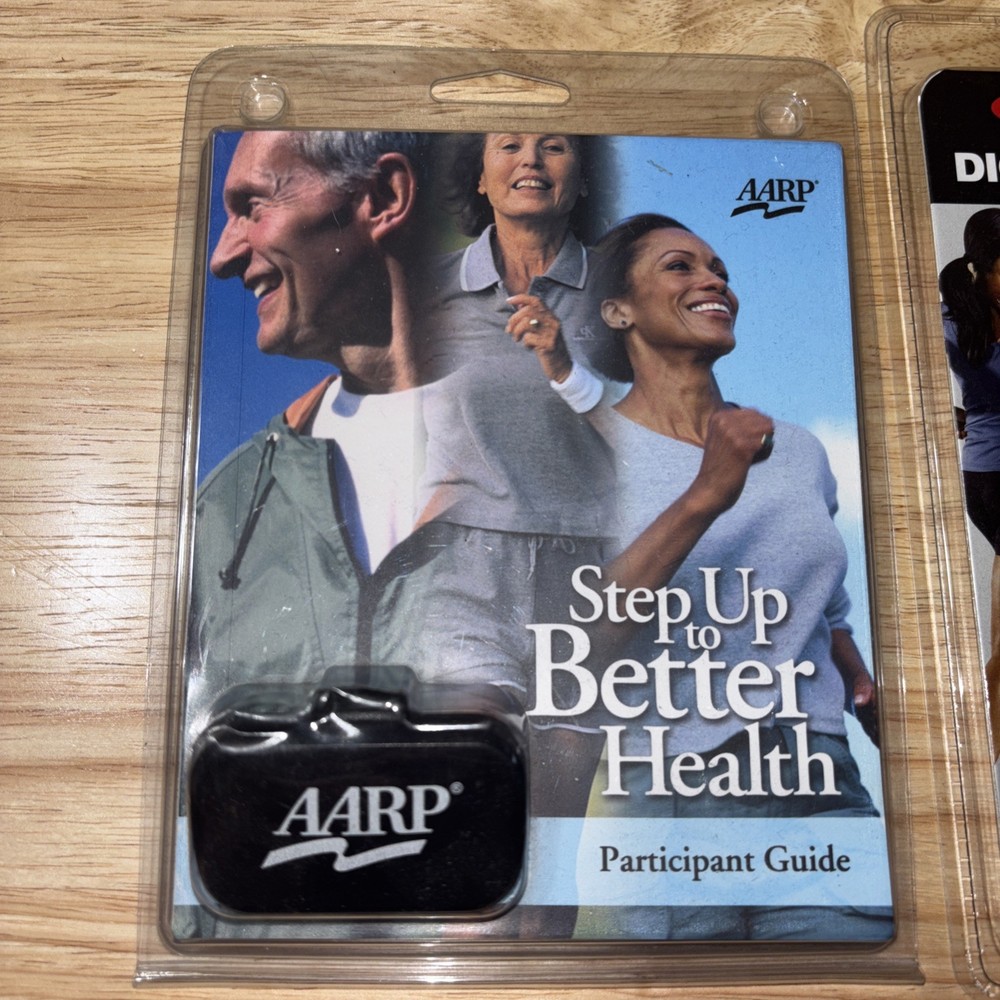 Set Of 2 Digital Pedometers-AARP&Bowflex