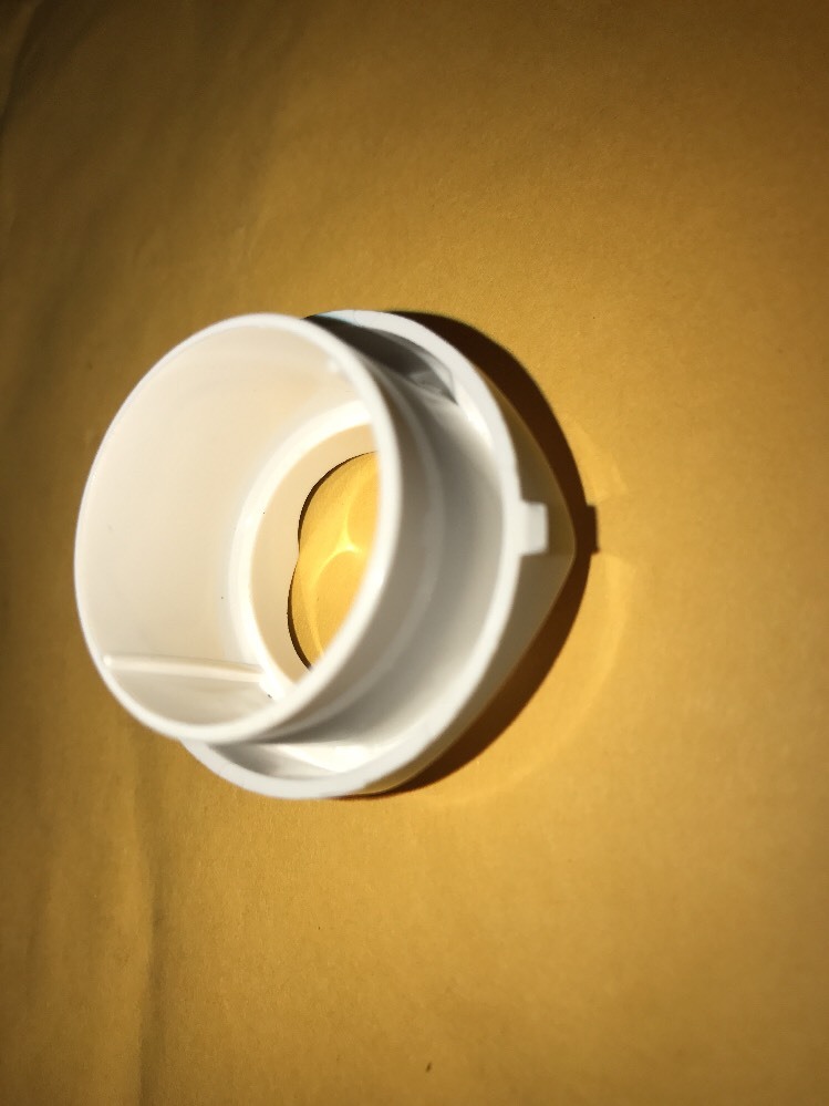 Jacuzzi Whirlpool Bath - On off Air Actuator Bezel Sleeve (White) - 8247940