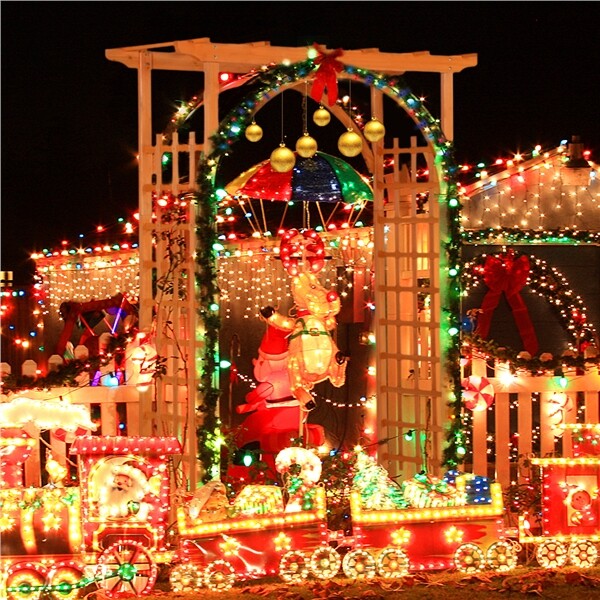 7ft Wooden Garden Arbor Arches Trellis for Wedding Party Climbing Plant Outdoor