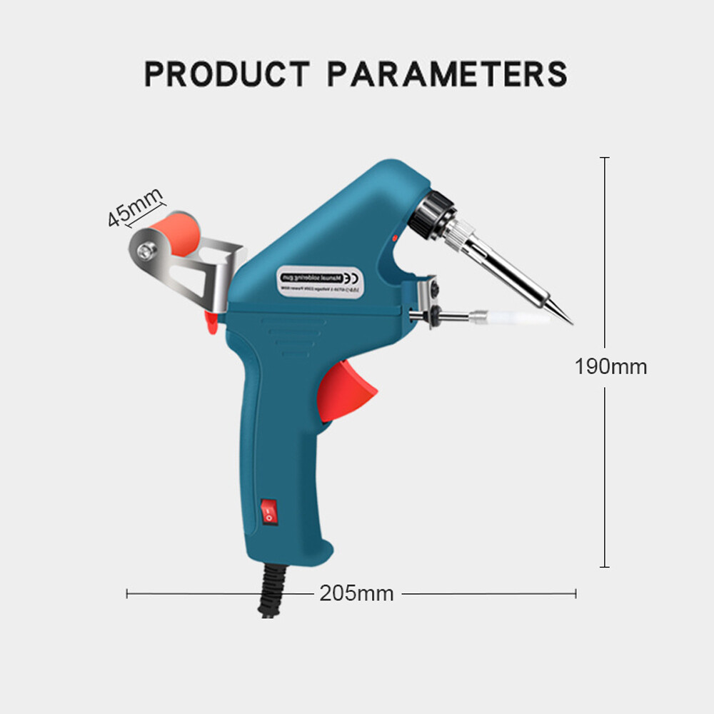 60W Handheld Soldering Automatic Tin Feeding Machine Electronic O8G7