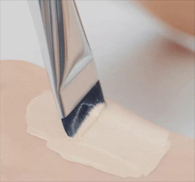 WAKEMAKE Spatula Wide Foundation Brush 1ea