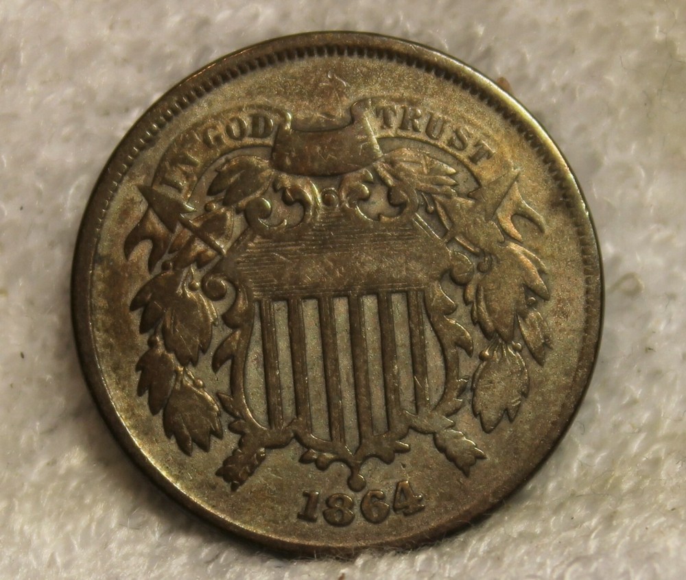 1864 two cent