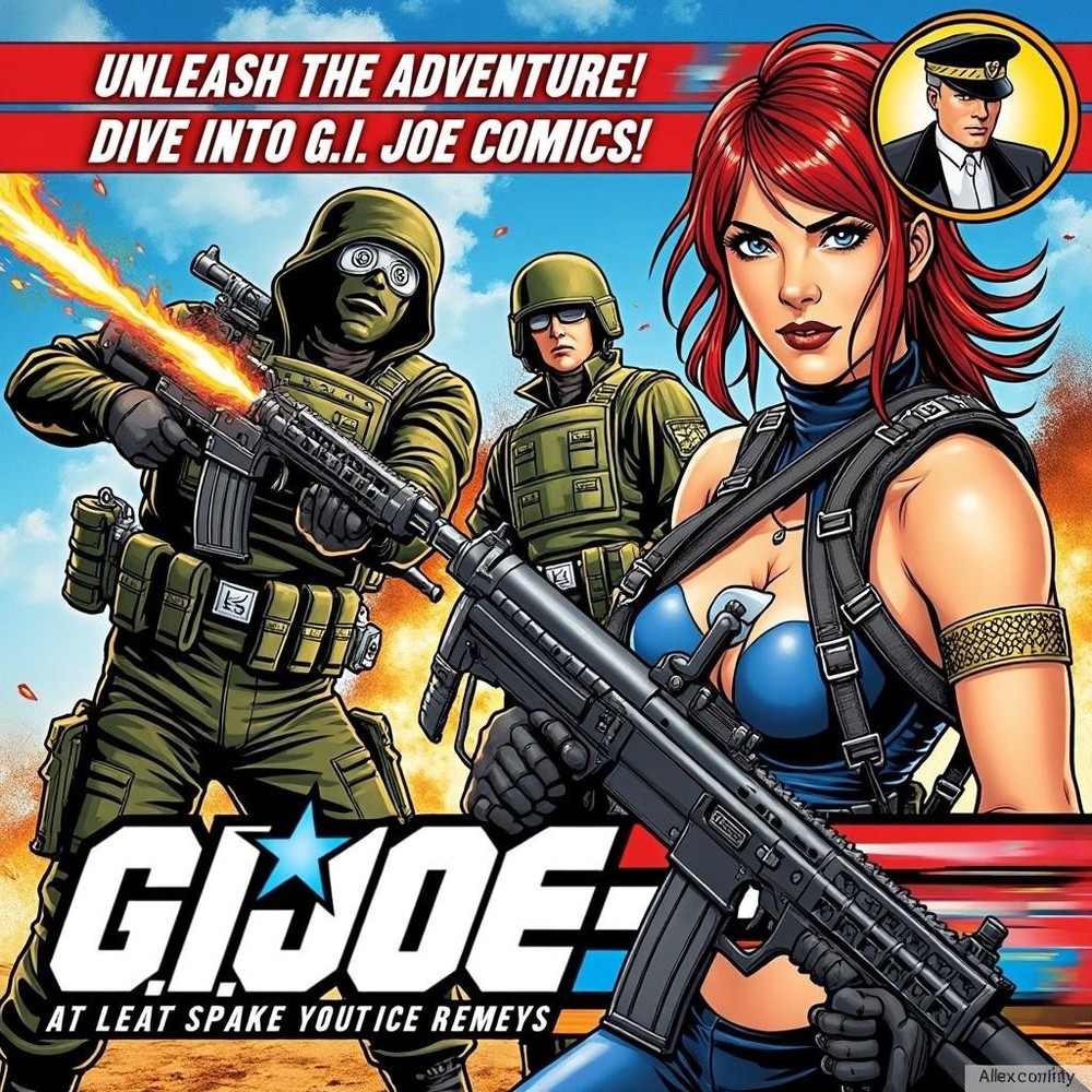 GI JOE Comic!!! marvel Back Issues