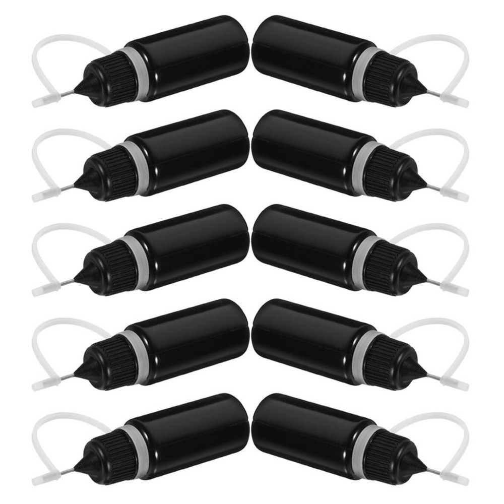 30 Pcs Bottle Emptying Kit Small Squeeze Bottles for Glue Applicator Tips