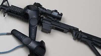 VR Headset Controller Double Handle Magnetic Bracket vr game shooting Gun Mount