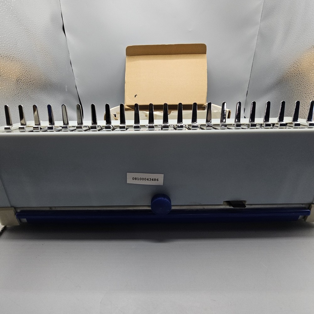 Plastic Spiral Coil Insert Binding Machine Binder Manual Punching Holes Machine