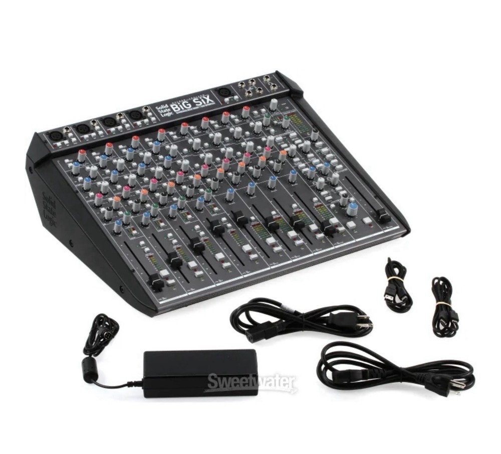NEW In Box Solid State Logic BiG SiX 18-input Desktop Analog Mixer And Interface