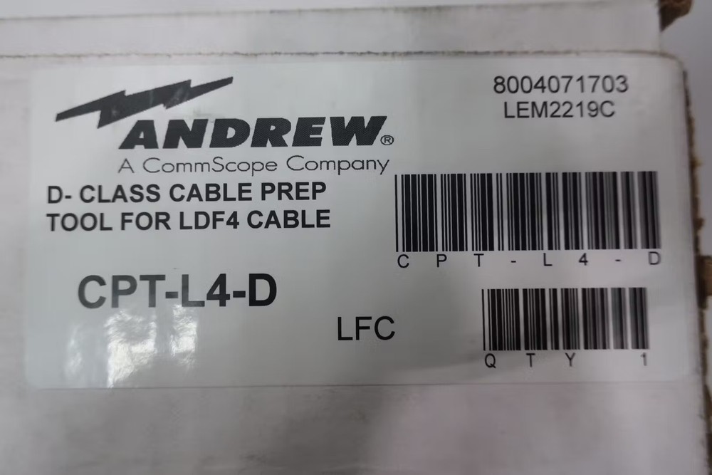 Andrew CPT-L4-D D-class Cable Prep Tool For Ldf4 Cable
