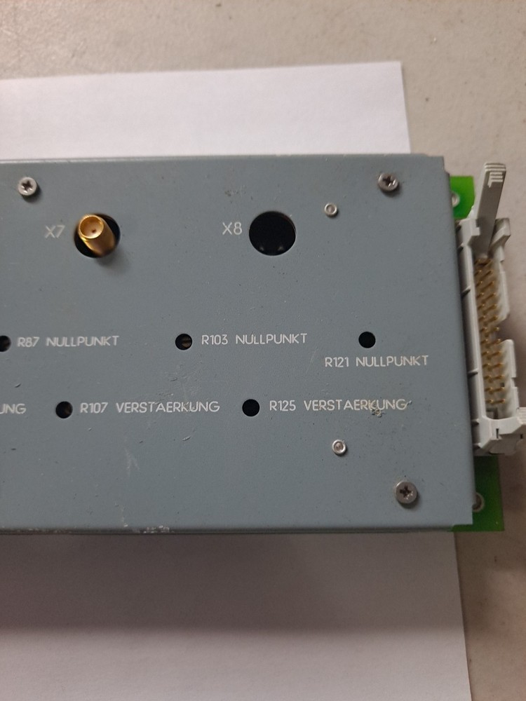 Rohde & Schwarz RF Rectifier 2080.1001 (Untested)