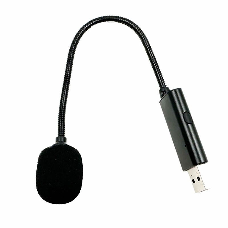Omnidirectional Microphone 9 Hose Microphone with Switchs Support All System