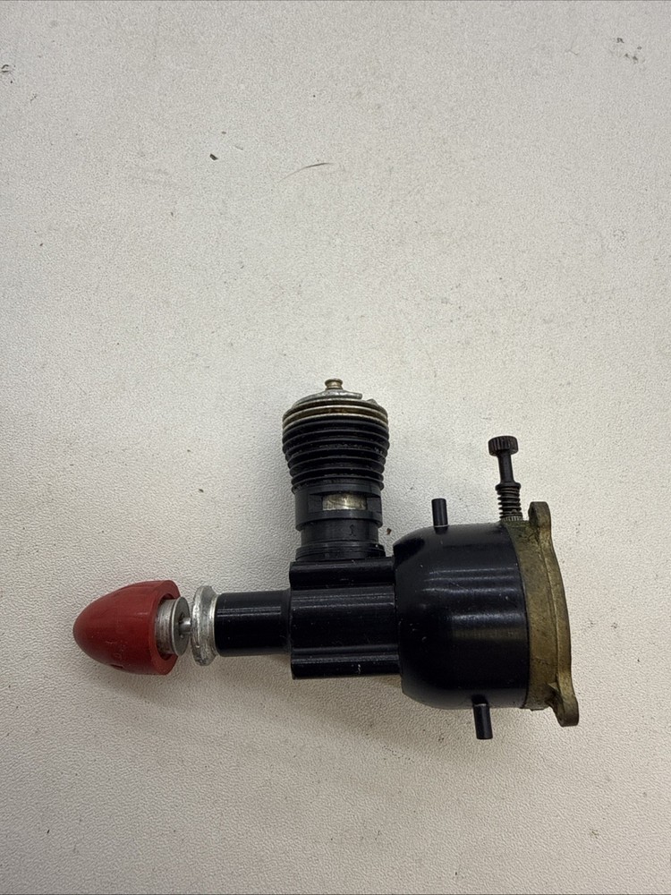 Cox Thimble Drome Black Widow 049 Model Airplane Engine with Propeller M4
