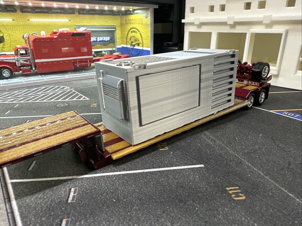 1/64 DCP Generator Load for Flatbed/Step Trailer and Lowboy Trailer