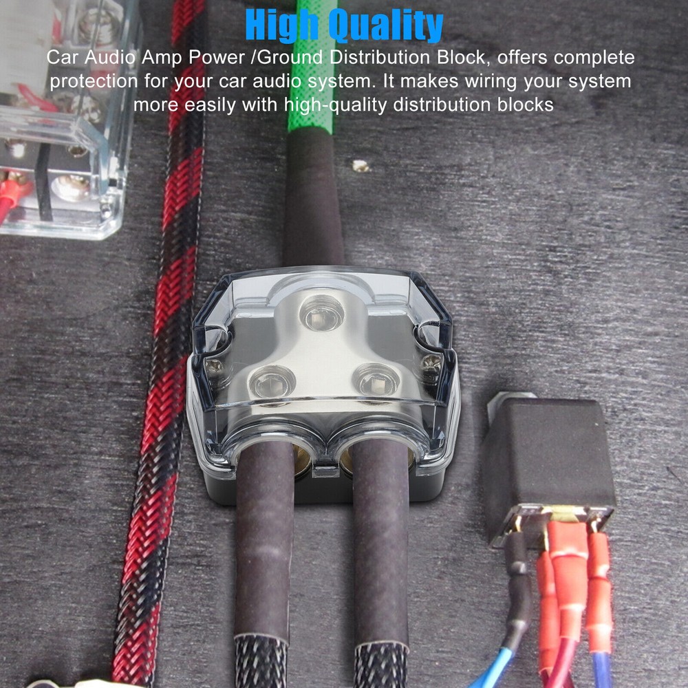 Heat Resistant Base Screw Down Wire Clamps Distribution Block