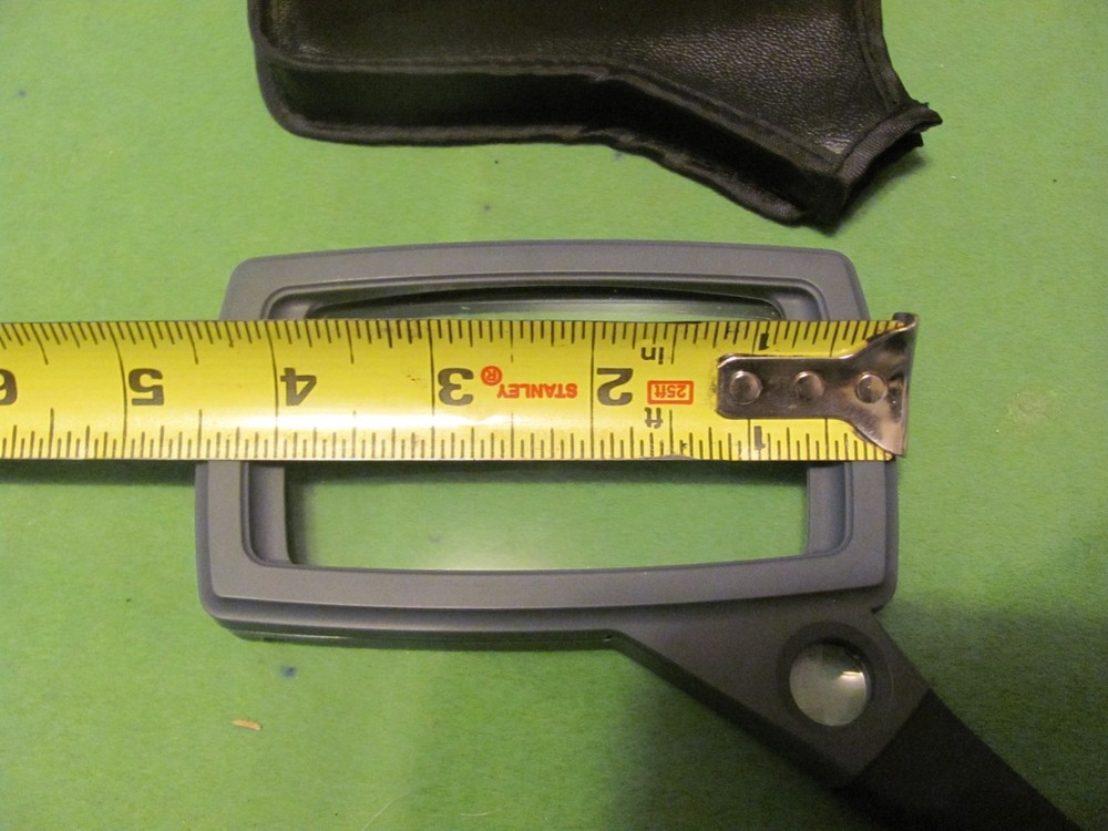 Carson Rectangular Magnifier with Stand and Pouch